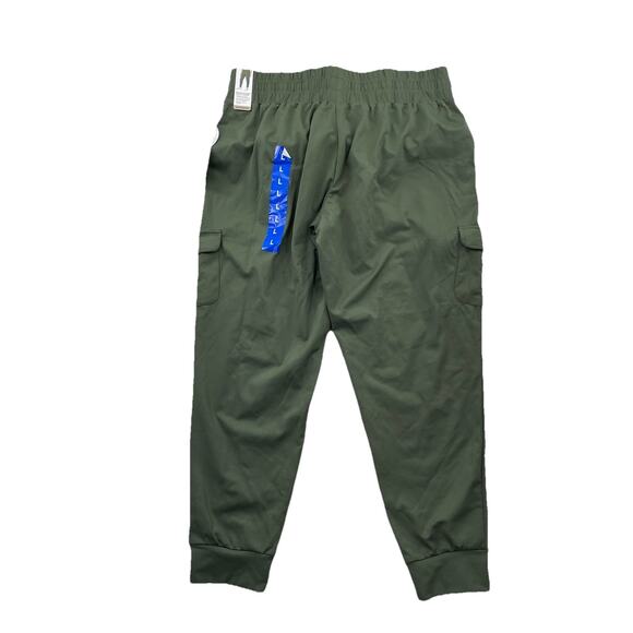 Mondetta Cargo Pocket Jogger Large Women NEW Stretch Drawstring 27" Inseam 63-24 - Picture 1 of 9